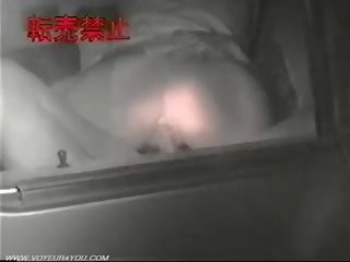 Car sex clip Shoot By Infrared Camera Voyeur