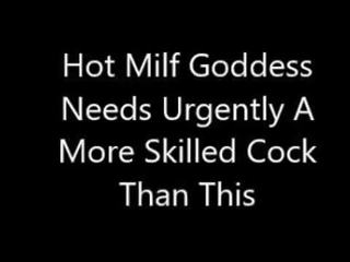 Superb Milf stunner Needs Urgently A More Skilled manhood Than This