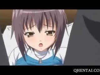 Gebonden omhoog hentai school- vriendin geneukt hardcore