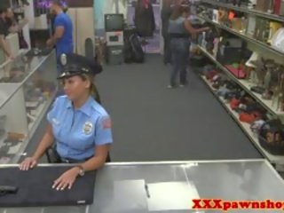Real Pawnshop xxx video With Bigass Cop In Uniform