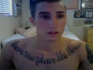 Attractive Tattooed Hunk- Part2 on GayBoysCam.com
