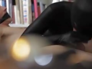 Catsuit Intruder Fucks Her sex movie Slave